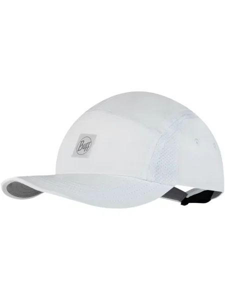 BUFF 5 Panel Go Cap Czapka Biegowa Unisex White S/M biała