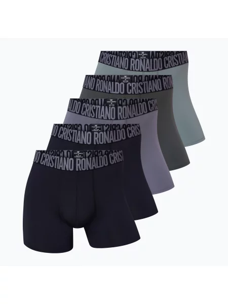 Boxeri pentru bărbați Fashion Trunk 5 perechi multicolour