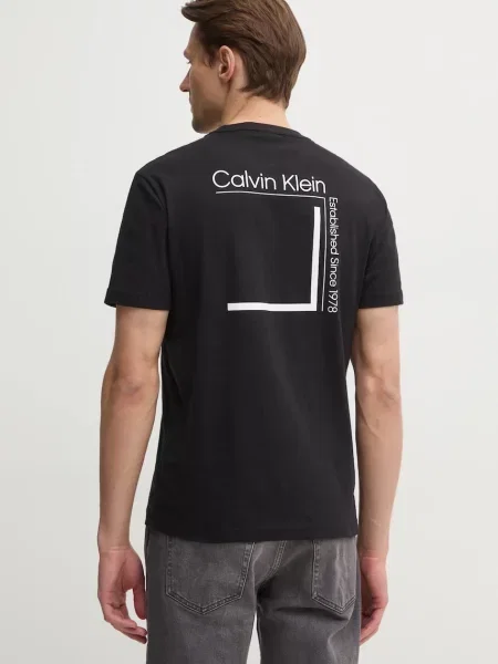 Calvin Klein tričko čierna