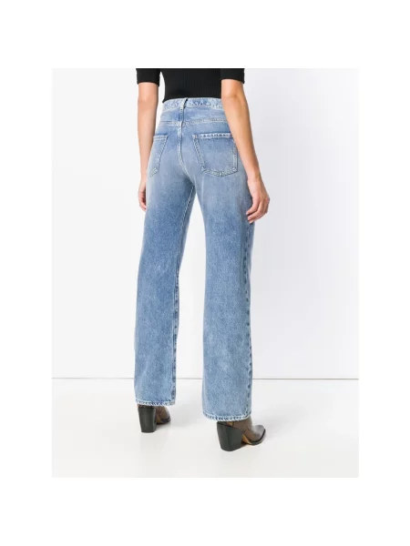 Jeansy Maison Margiela z 5 kieszeniami niebieskie