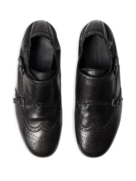 Brogues Scarosso negru