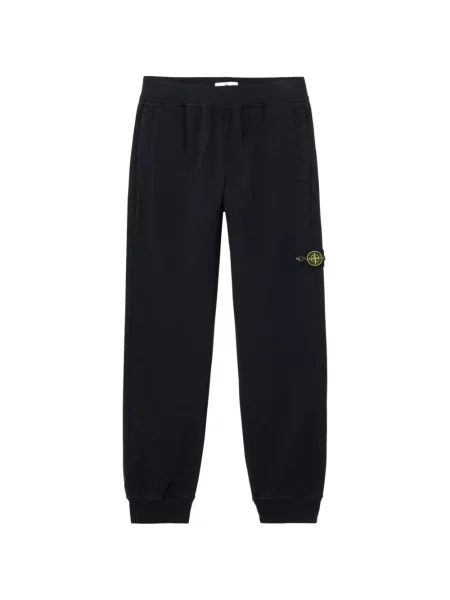 Spodnie dziecięce Stone Island czarne