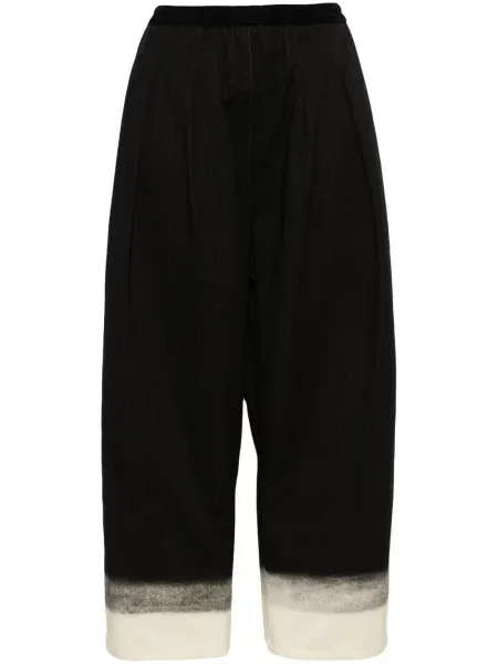 Pantaloni Maison Margiela cu dungi negru