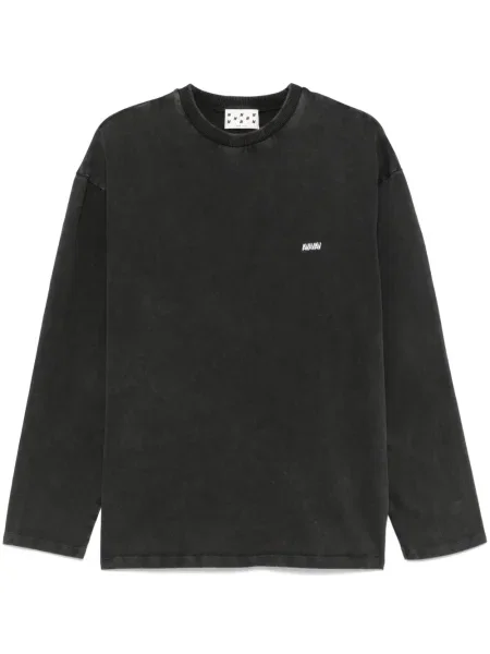 Tricou Avavav lung gri