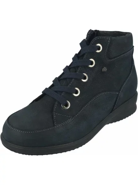 Botki Finn Comfort skórzane czarne
