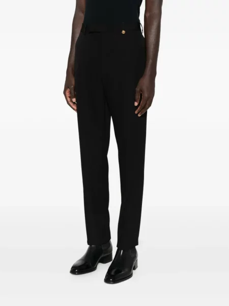 Pantaloni Versace de lână negru