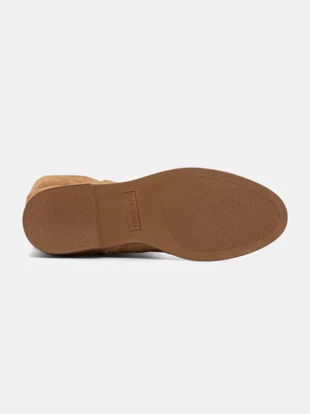 Замшевые сапоги Steve Madden коричневые