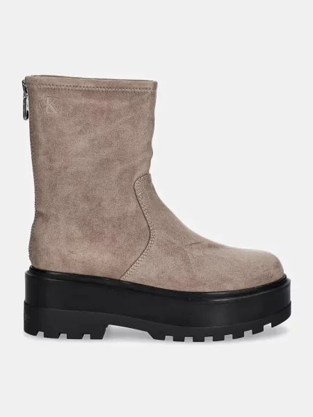 Calvin Klein Jeans Botine cu platformă bej