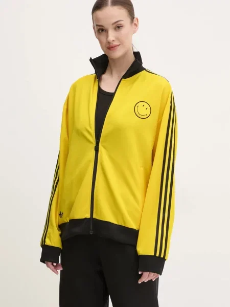 Adidas Originals bluza X Smiley z aplikacją żółty