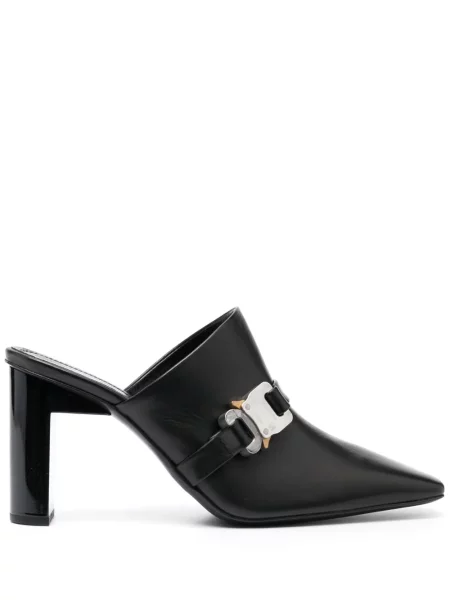 Klapki mules 1017 Alyx 9sm skórzane czarne