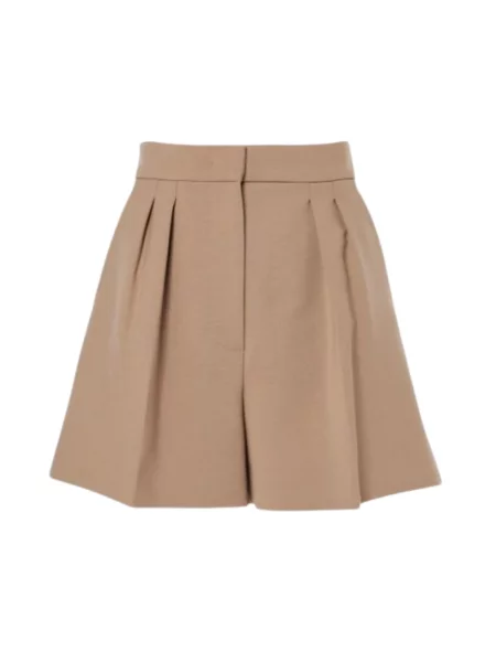 Szorty Max Mara wełniane brązowe