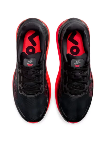 Двуредни препасан кожени маратонки Nike Air Max 95 черно