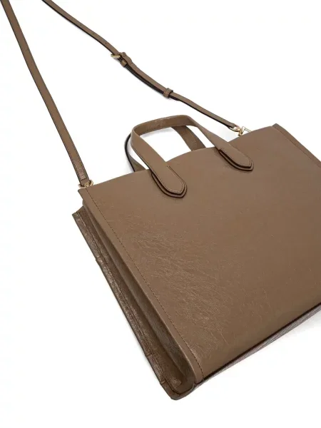 Mały portfel Michael Michael Kors skórzany z nadrukiem złoty