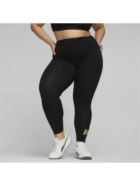 PUMA legginsy Essentials+ Metaliczny Odzież M czarny