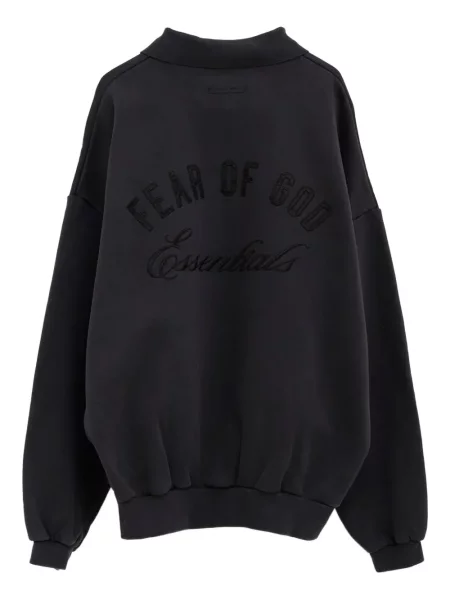 Polo Fear Of God Essentials με κέντημα μαύρο