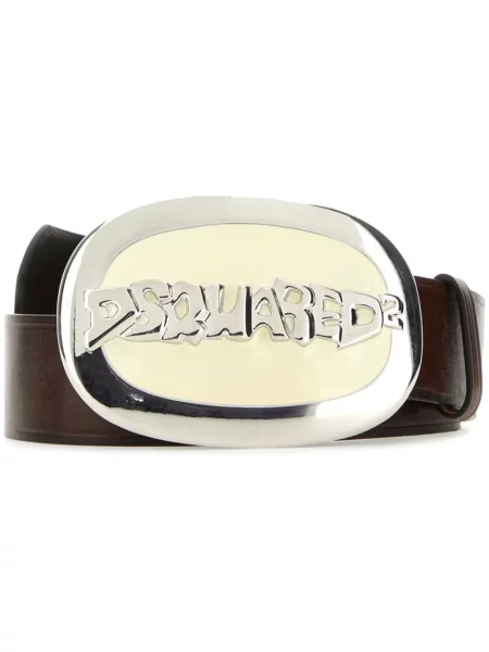 Curea Dsquared2 din piele maro