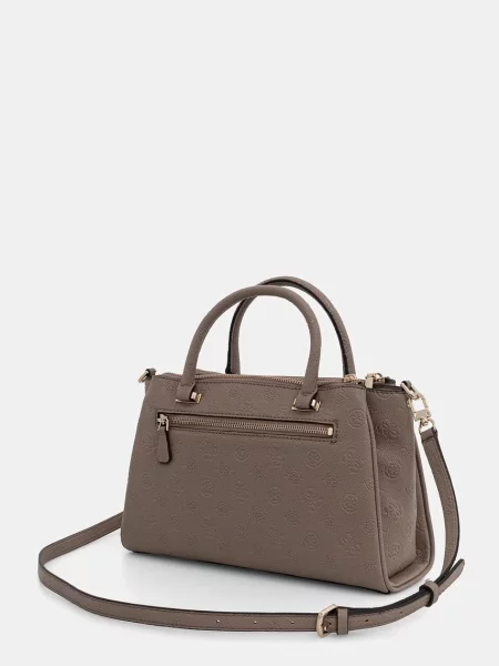 Torebka Guess skórzana beżowa