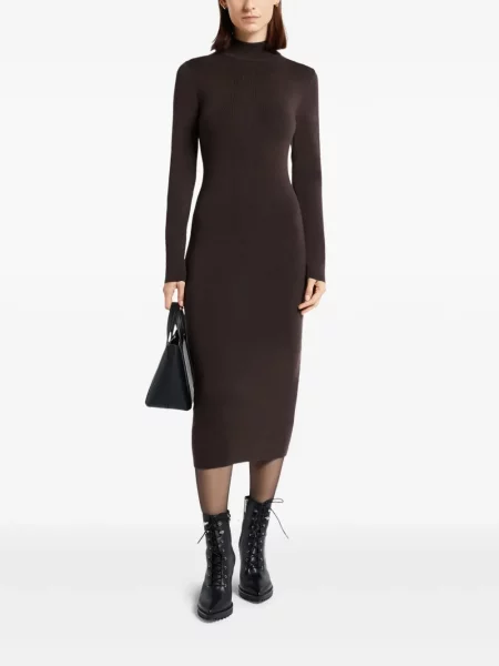 Тениска Michael Michael Kors с принт със змийски принт до коляното бяло