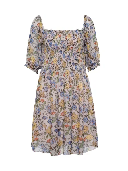 Zamatové kvetinové šaty Velvet