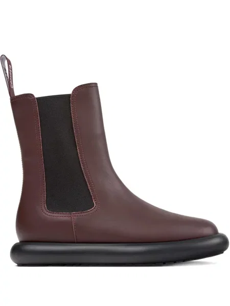 Botine Camper cu platformă roșu