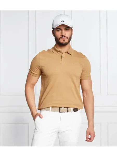 BOSS BLACK Polo Pallas negru