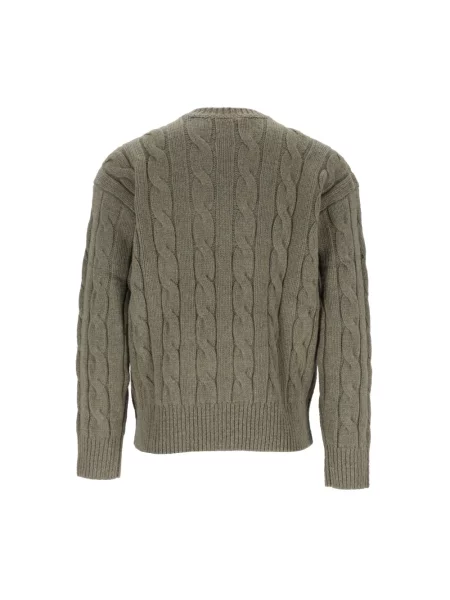 Sweter Polo Ralph Lauren wełniany zielony