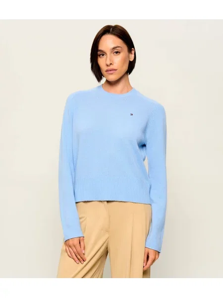 Tommy Hilfiger De lână pulover albastru