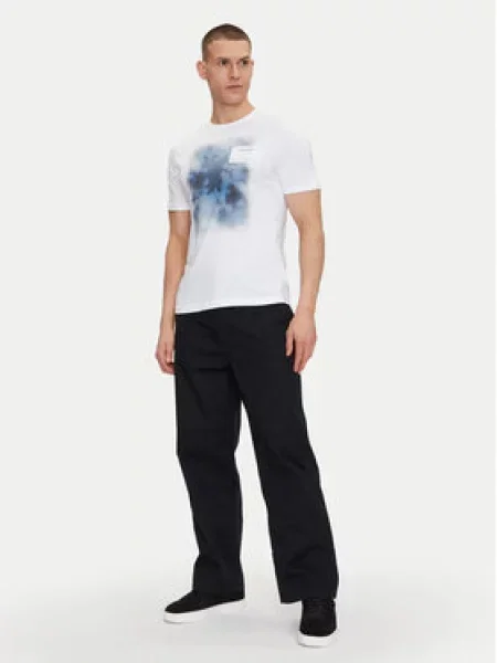 Tričko Calvin Klein s potiskem bílé