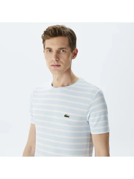 Lacoste Koszulka Lacoste niebieska