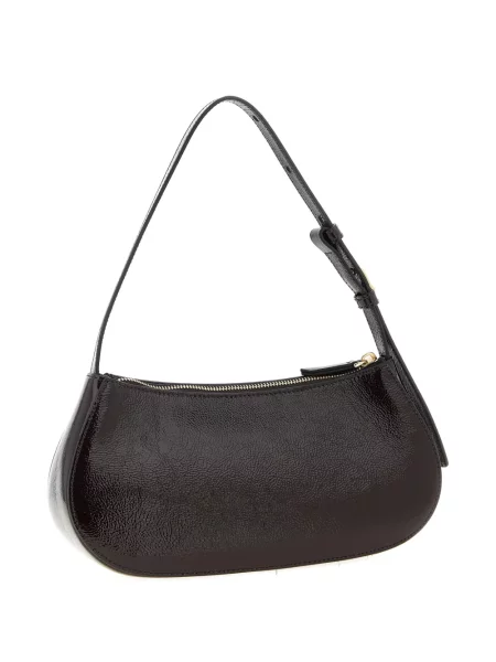 Geanta de piele Mulberry din piele violet