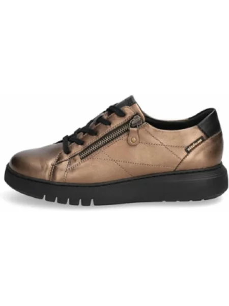 Sneakersy Mobils skórzane beżowe