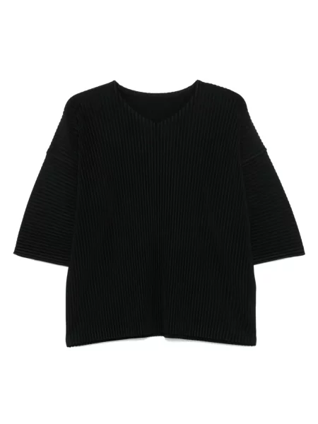 Tricou Homme Plisse Issey Miyake negru