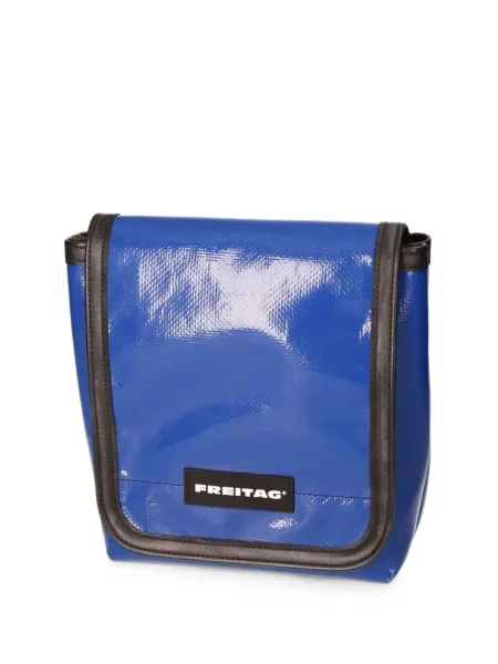 Geantă crossbody Freitag cu autograf albastru