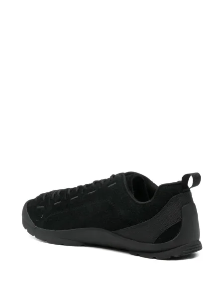 Sneakerși Keen Footwear din piele de căprioară negru