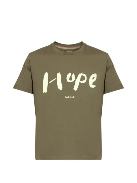 Tricou Paul Smith cu imagine verde