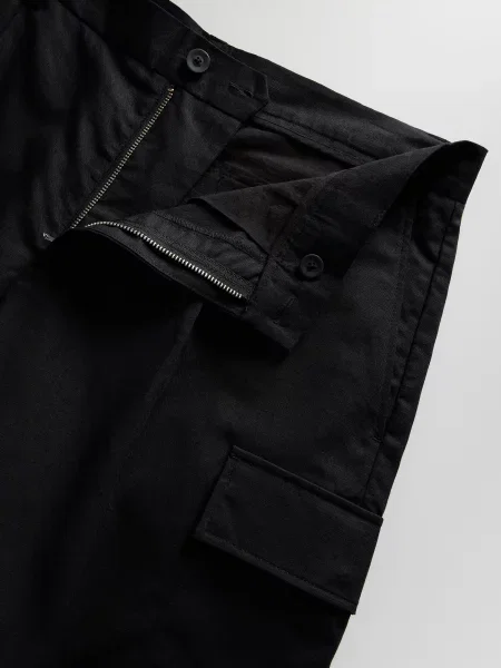 Брюки карго Reserved черные