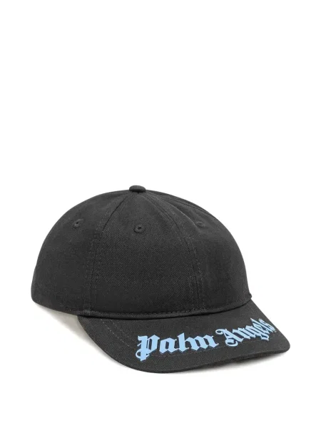 Czapka z daszkiem dziecięca Palm Angels czarna