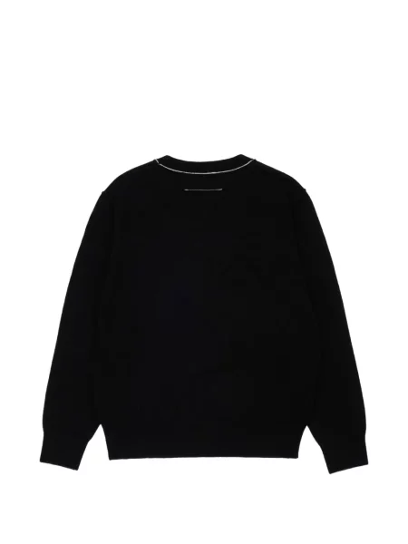 Sweter dziecięcy Mm6 Maison Margiela czarny