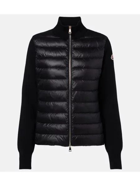 Cardigan Moncler de lână negru