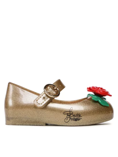 Балетки Melissa Mini Melissa Sweet Love+Disney золотий