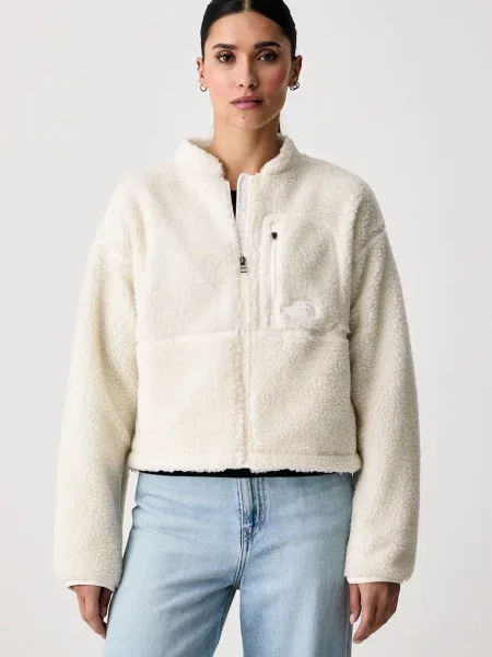 Jacheta The North Face Extreme Pile 2 Full Zip Jacket White Dune M bej