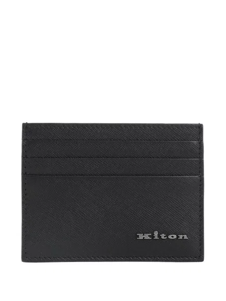 Portofel Kiton din piele negru