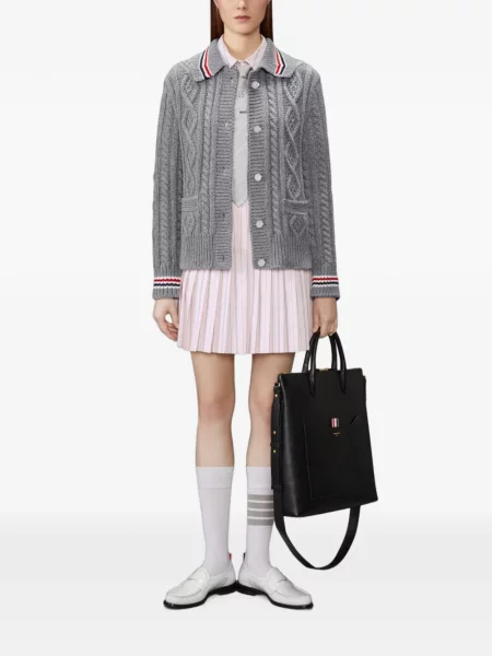 Košeľové šaty Thom Browne ružová