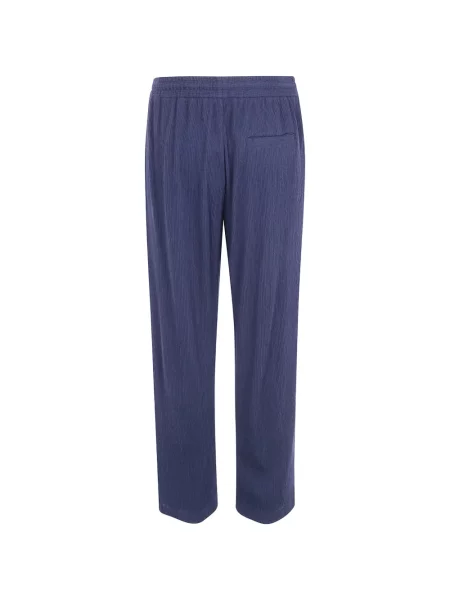 Pantaloni Giorgio Armani cu cordon albastru