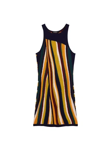 Desigual Rochie portocaliu negru