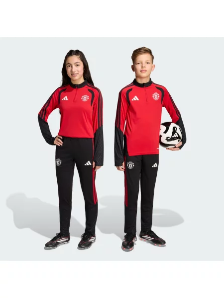 Kalhoty Manchester United Tiro Training Kids černé