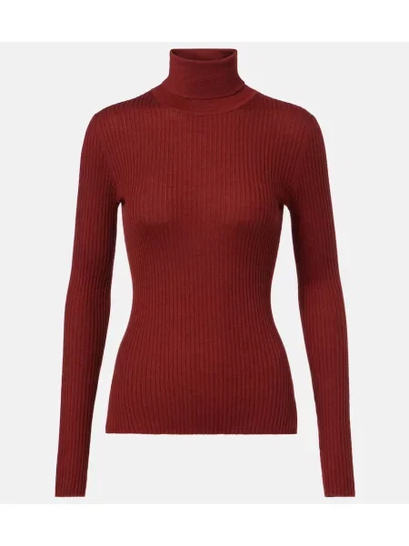 Heláncă Gabriela Hearst de mătase maro