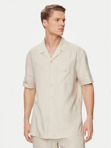 Srajca Emporio Armani Underwear bež