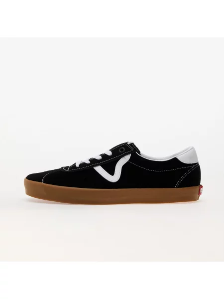 Велурени кецове Vans Sport Low черно