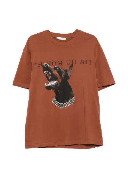 Tricou Ih Nom Uh Nit cu imagine portocaliu